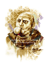 Load image into Gallery viewer, Copy of Uncle Fester - Coffee Painting Original