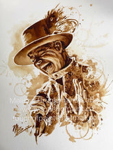 Load image into Gallery viewer, Gord Downie - Coffee Painting Print