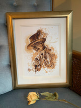 Load image into Gallery viewer, Gord Downie - Coffee Painting Print