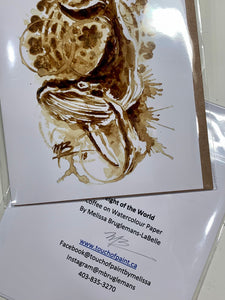 ‘Weight of the World’ Greeting Card & Envelope