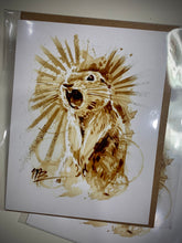 Load image into Gallery viewer, ‘Sound the Alarm’(Ground Squirrel)Greeting Card &amp; Envelope

